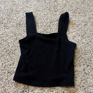 American Eagle Outfitters Black Tank Top